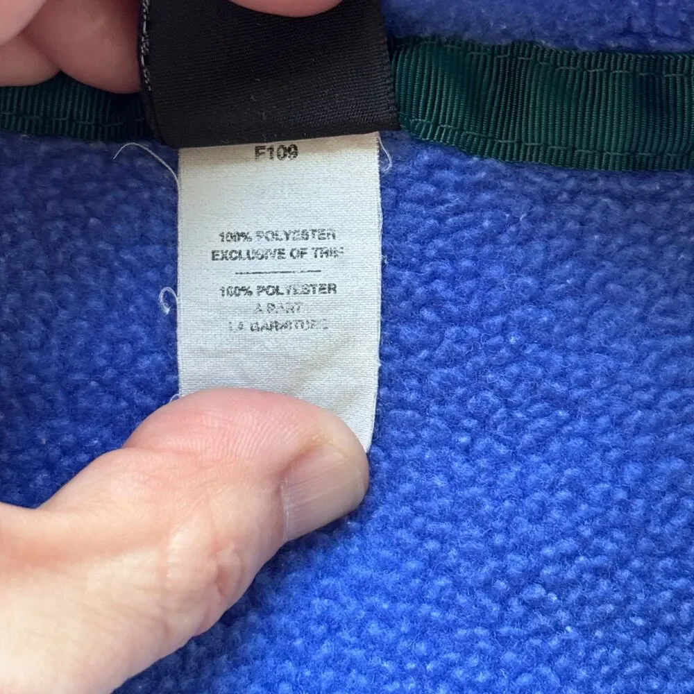 Patagonia fleece bunting